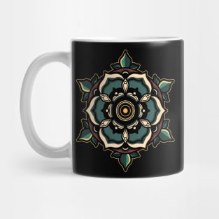 rose mandala Mug